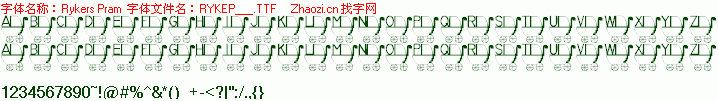 查看字体及作者详细介绍