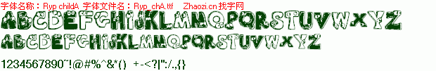 查看字体及作者详细介绍