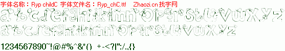 查看字体及作者详细介绍