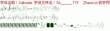 查看字体及作者详细介绍