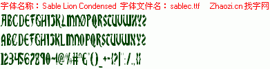查看字体及作者详细介绍