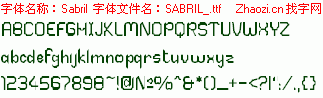 查看字体及作者详细介绍