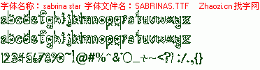 查看字体及作者详细介绍