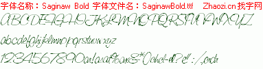 查看字体及作者详细介绍