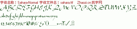 查看字体及作者详细介绍