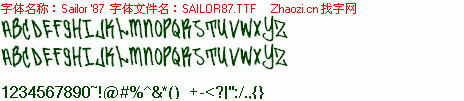 查看字体及作者详细介绍
