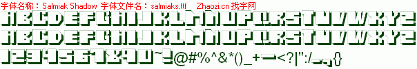 查看字体及作者详细介绍