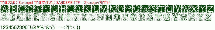 查看字体及作者详细介绍