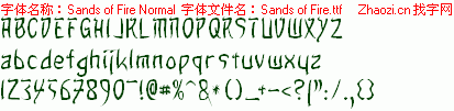 查看字体及作者详细介绍