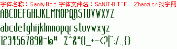 查看字体及作者详细介绍