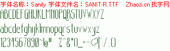 查看字体及作者详细介绍