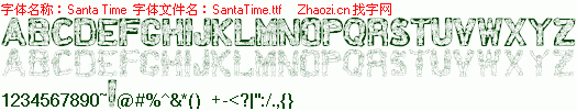 查看字体及作者详细介绍