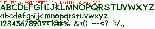 查看字体及作者详细介绍