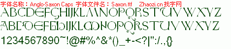 查看字体及作者详细介绍