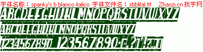 查看字体及作者详细介绍