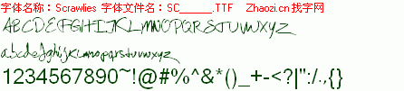 查看字体及作者详细介绍
