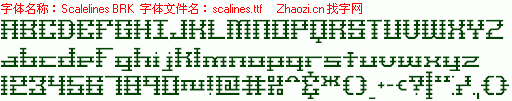 查看字体及作者详细介绍