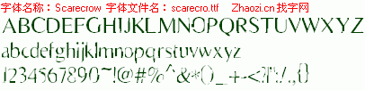 查看字体及作者详细介绍