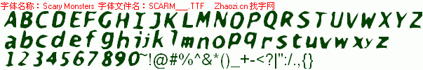 查看字体及作者详细介绍