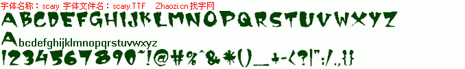 查看字体及作者详细介绍