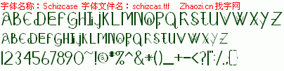查看字体及作者详细介绍