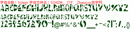 查看字体及作者详细介绍