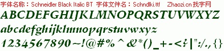 查看字体及作者详细介绍
