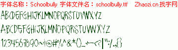 查看字体及作者详细介绍