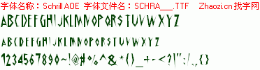 查看字体及作者详细介绍