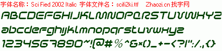 查看字体及作者详细介绍