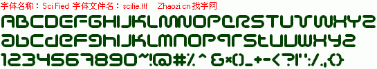 查看字体及作者详细介绍