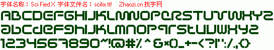 查看字体及作者详细介绍