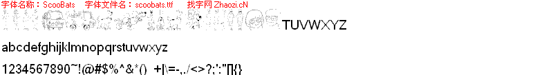 查看字体及作者详细介绍