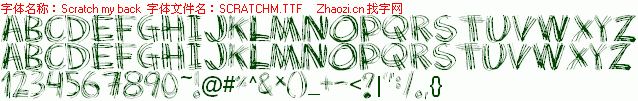 查看字体及作者详细介绍