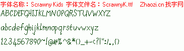 查看字体及作者详细介绍