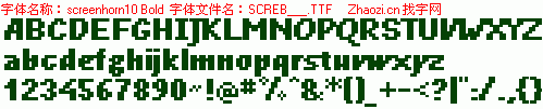 查看字体及作者详细介绍