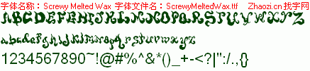 查看字体及作者详细介绍