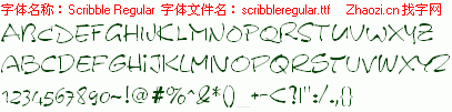 查看字体及作者详细介绍