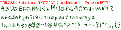 查看字体及作者详细介绍