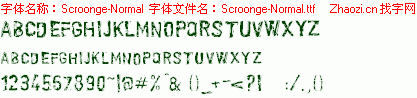 查看字体及作者详细介绍
