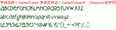 查看字体及作者详细介绍