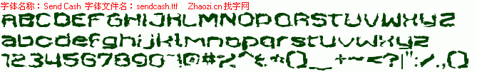 查看字体及作者详细介绍