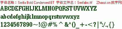 查看字体及作者详细介绍