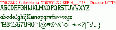 查看字体及作者详细介绍