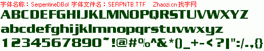 查看字体及作者详细介绍