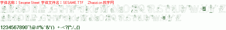 查看字体及作者详细介绍