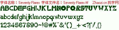 查看字体及作者详细介绍