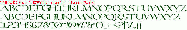 查看字体及作者详细介绍