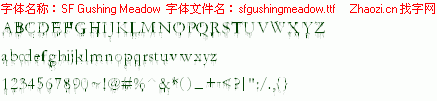 查看字体及作者详细介绍