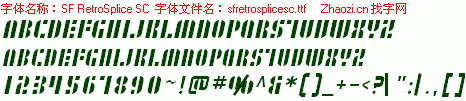查看字体及作者详细介绍